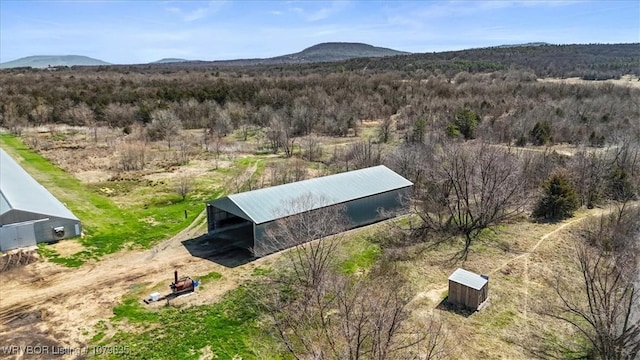 34590 Latam Ridge Rd, Shady Point, OK 74956 - view of subject property featuring mountains