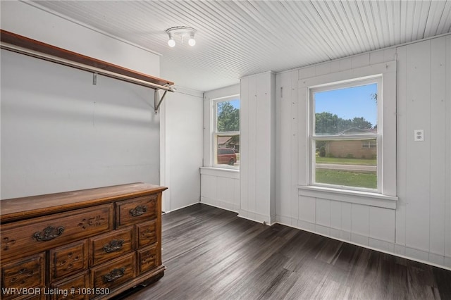 701 Witte St, Poteau, OK 74953 - walk in closet featuring dark wood-style flooring