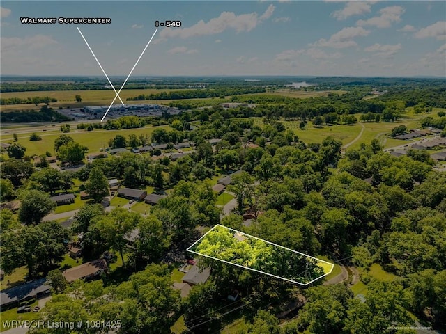 2219 N 55th Ln, Fort Smith, AR 72904 - view of property location featuring property boundaries highlighted