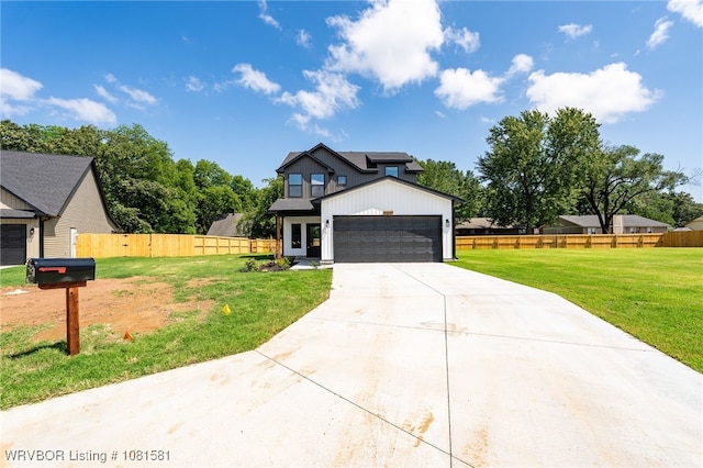 9009 Carson Way, Fort Smith, AR 72908 - modern farmhouse style home with concrete driveway and an attached garage