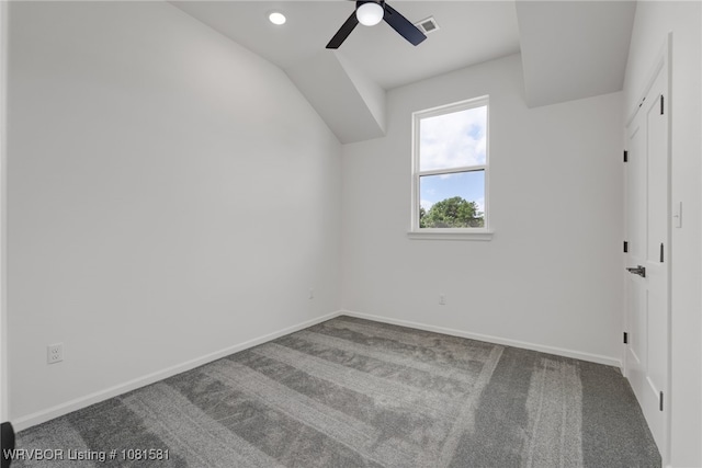 9009 Carson Way, Fort Smith, AR 72908 - bonus room with carpet flooring, baseboards, ceiling fan, and recessed lighting