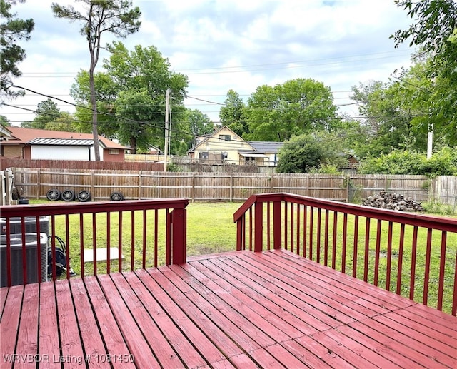 1800 N 45th Ter, Fort Smith, AR 72904 - deck with central air condition unit
