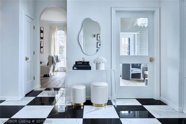 bathroom with plenty of natural light