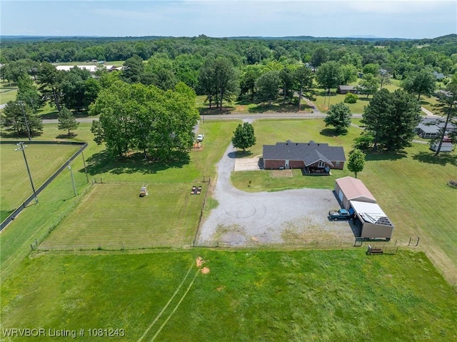 1205 S Division St, Lavaca, AR 72941 - aerial view of sparsely populated area