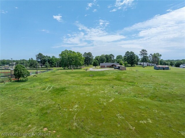 1205 S Division St, Lavaca, AR 72941 - view of yard featuring view of scattered trees and a view of countryside