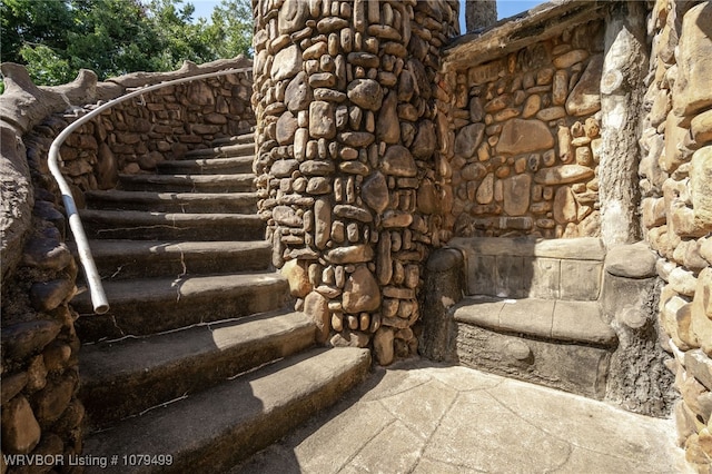 view of staircase