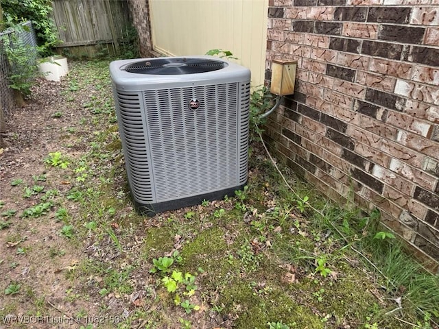 412 7th St, Barling, AR 72923 - exterior view of a central AC unit