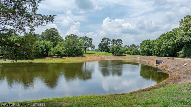 view of water feature