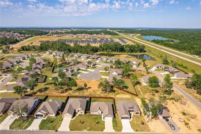 8323 Mclaren Dr, Fort Smith, AR 72916 - aerial view of residential area featuring a nearby body of water