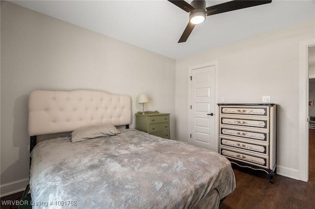 8323 Mclaren Dr, Fort Smith, AR 72916 - bedroom with wood finished floors and a ceiling fan