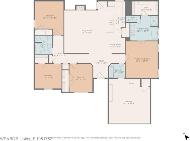 8323 Mclaren Dr, Fort Smith, AR 72916 - view of home floor plan