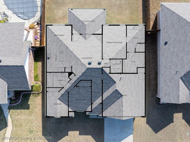 7907 Coltridge Way, Fort Smith, AR 72916 - birds eye view of property