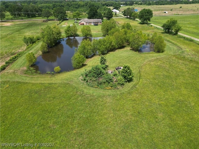 104527 S 4670th Rd, Sallisaw, OK 74955 - aerial view of sparsely populated area with a nearby body of water