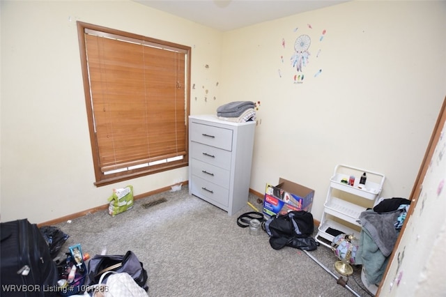 807 S 2nd St, Stilwell, OK 74960 - miscellaneous room with carpet flooring and baseboards