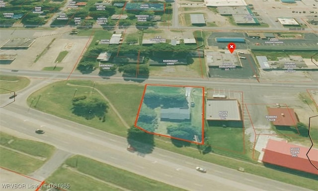 807 S 2nd St, Stilwell, OK 74960 - map / location featuring property parcel outlined