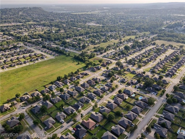 aerial view