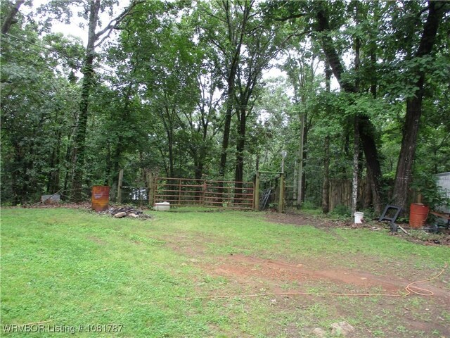 15632 Pink Twist Rd, Ozark, AR 72949 - view of yard