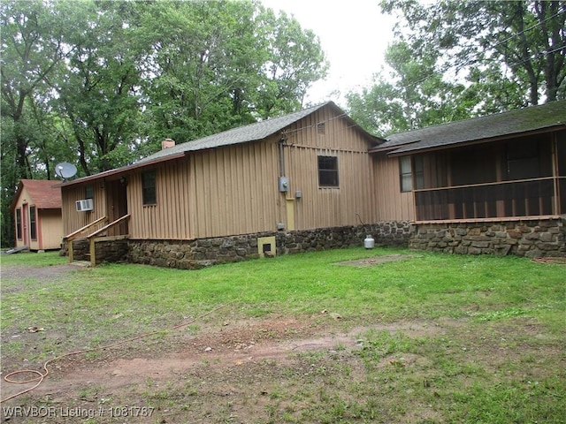 15632 Pink Twist Rd, Ozark, AR 72949 - view of side of property with a yard