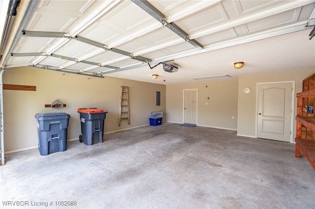 2419 Shealei Cir, Alma, AR 72921 - garage with a garage door opener and electric panel