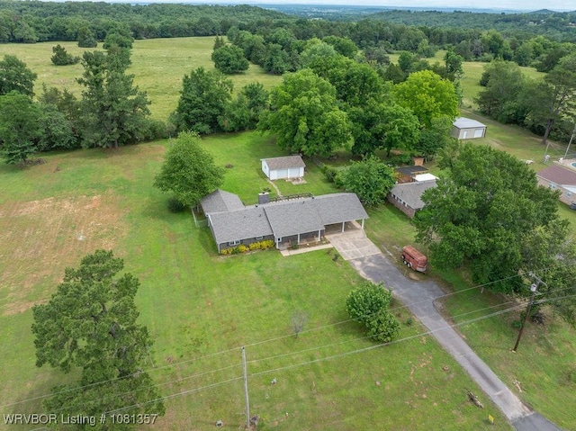 2510 Main St, Charleston, AR 72933 - aerial view of property and surrounding area