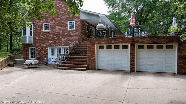 view of rear view of property