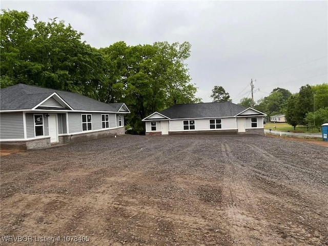 view of ranch-style home