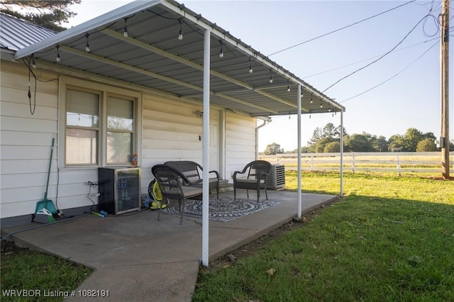 106595 S 4770th Rd, Muldrow, OK 74948 - view of patio
