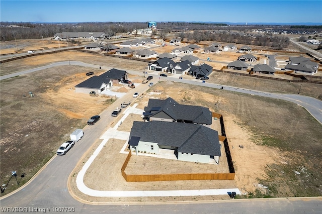 7631 Woodbine Ln, Fort Smith, AR 72916 - aerial perspective of suburban area