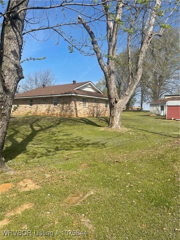 606 Highland Dr, Charleston, AR 72933 - view of yard