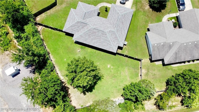 106 E Dora Ln, Poteau, OK 74953 - bird's eye view
