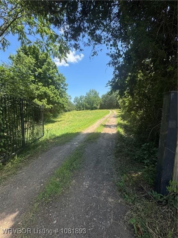4018 Blue Hole Rd, Rudy, AR 72952 - view of dirt / gravel road