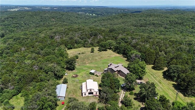4018 Blue Hole Rd, Rudy, AR 72952 - aerial view of a forest