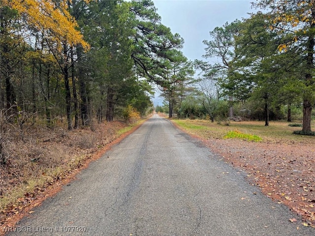 view of road