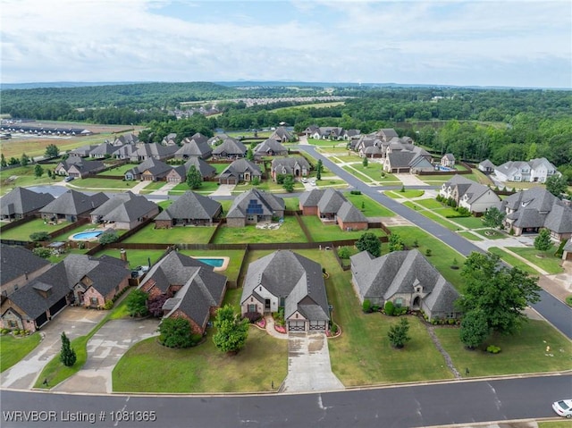 8404 Gatehouse Way, Fort Smith, AR 72916 - aerial perspective of suburban area