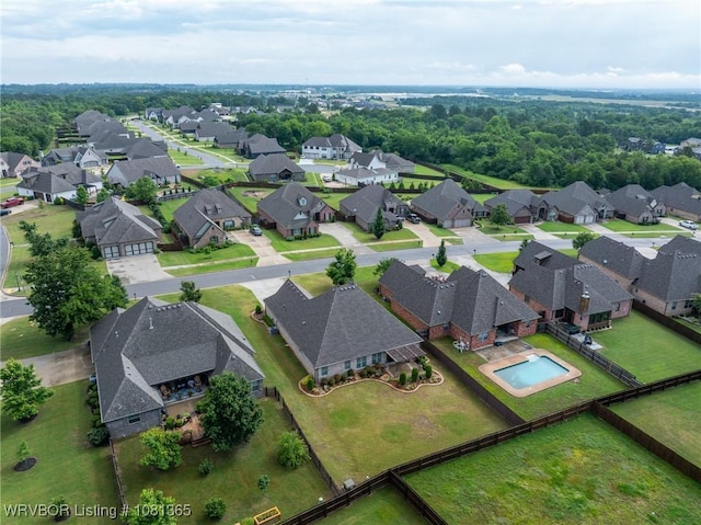 8404 Gatehouse Way, Fort Smith, AR 72916 - aerial perspective of suburban area