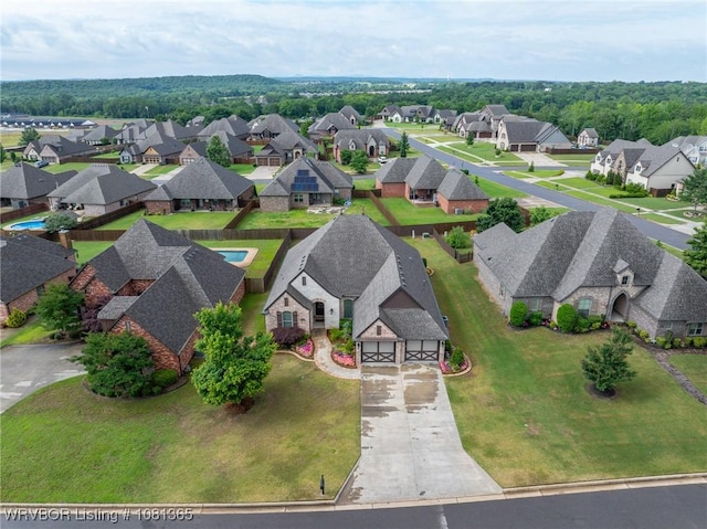 8404 Gatehouse Way, Fort Smith, AR 72916 - aerial perspective of suburban area