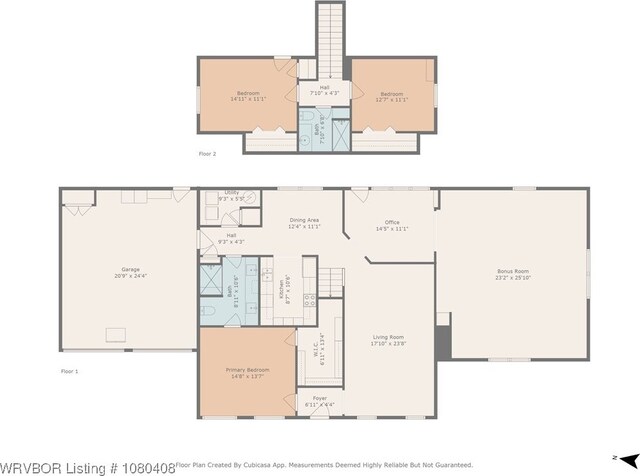 1450 Ulmer St, Greenwood, AR 72936 - floor plan