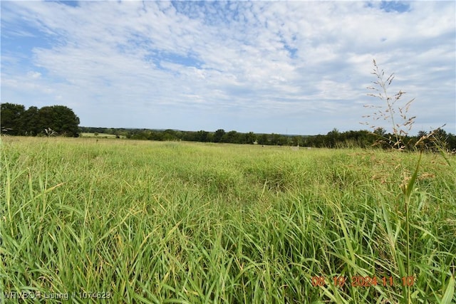 view of landscape with a rural view