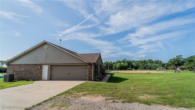 6562 Broadleaf Dr, Alma, AR 72921 - view of side of home featuring brick siding and concrete driveway