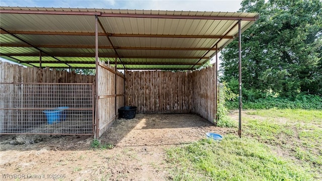 6562 Broadleaf Dr, Alma, AR 72921 - view of vehicle parking with an exterior structure