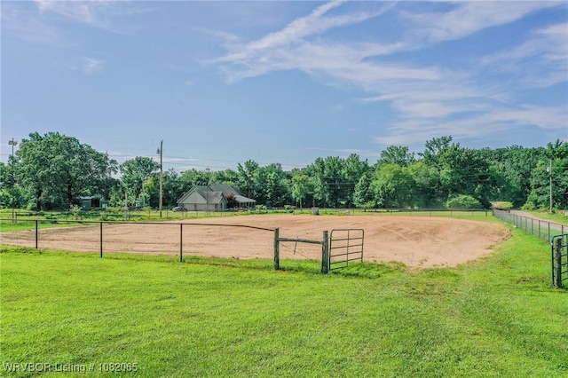 6562 Broadleaf Dr, Alma, AR 72921 - view of community featuring an enclosed riding area and a view of countryside
