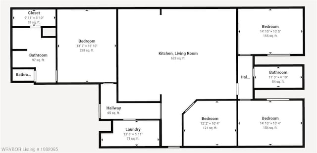 6562 Broadleaf Dr, Alma, AR 72921 - view of property floor plan