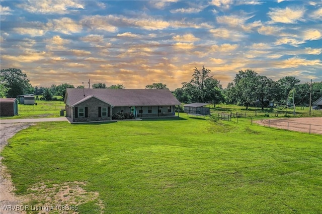 6562 Broadleaf Dr, Alma, AR 72921 - view of front of home with a porch and driveway