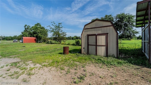 6562 Broadleaf Dr, Alma, AR 72921 - view of shed featuring a view of countryside