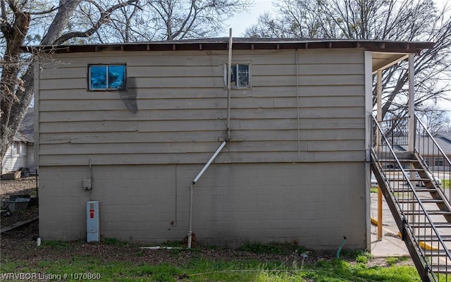 view of outdoor structure