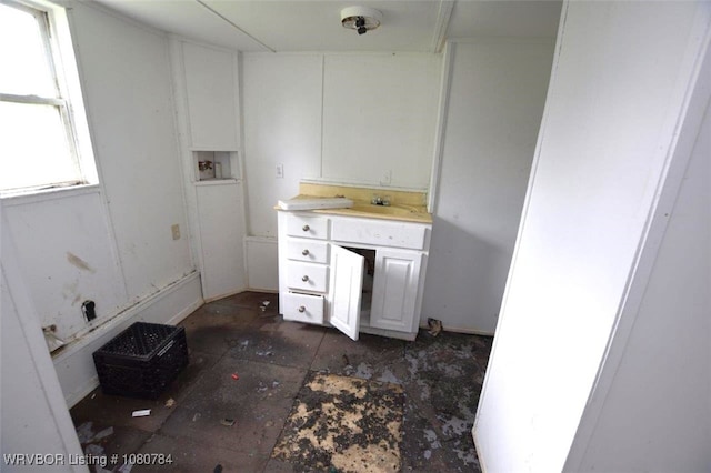 bathroom with a sink