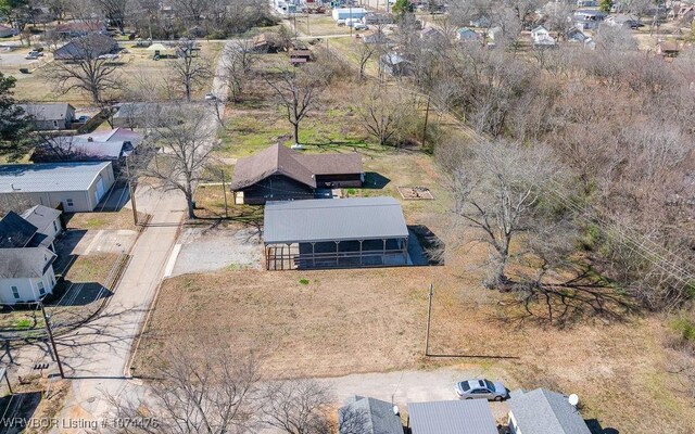 451 Hill St, Booneville, AR 72927 - drone / aerial view with a residential view