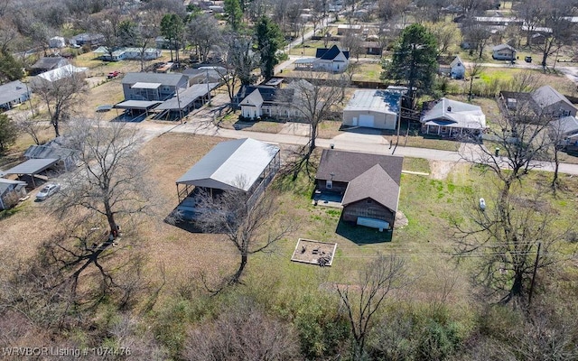 451 Hill St, Booneville, AR 72927 - aerial view with a residential view