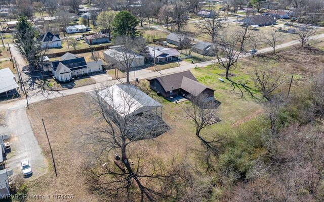 451 Hill St, Booneville, AR 72927 - bird's eye view featuring a residential view