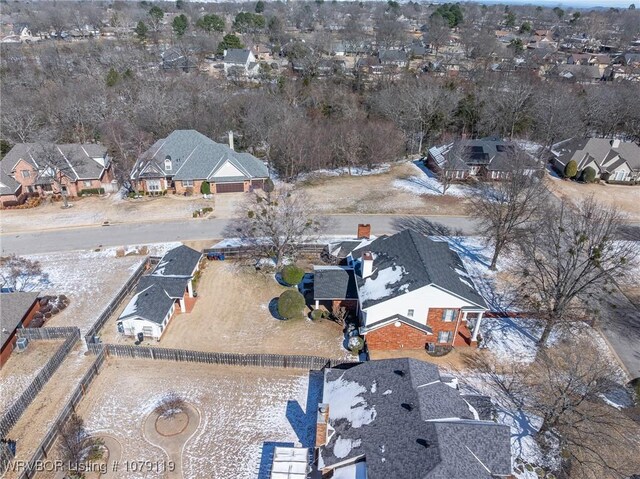 10408 Tweed Ln, Fort Smith, AR 72908 - bird's eye view with a residential view